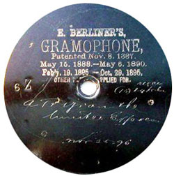 Berliner's Gramophone 6 Z